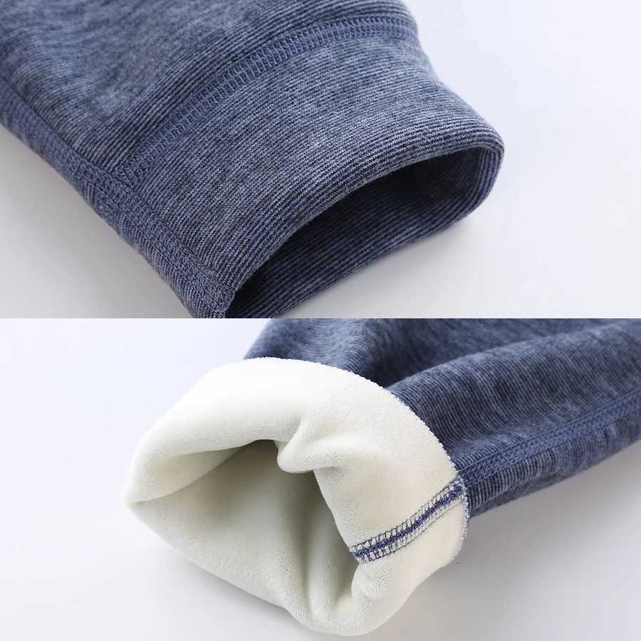 SheeCute Girls Boys Winter Leggings Fleece Lined Toddler Kids Basic Full Length PantsT251024