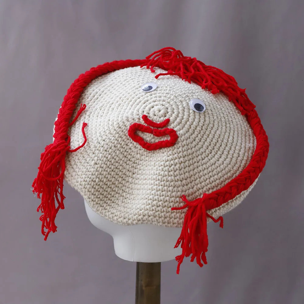 fashion y2k Girl Cute and funny smiley face Beret Hat Hip Hop Cap Women Men Party Team Baseball Cap 251023