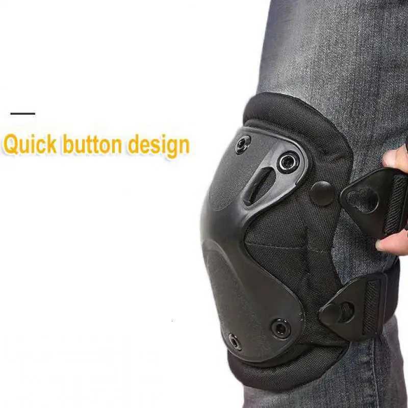 Unisex Camo Tactical KneePad Elbow Pads Knee Protector For Men Women Outdoor Sport Working Hunting Skating Safety Gear KneecapW251024