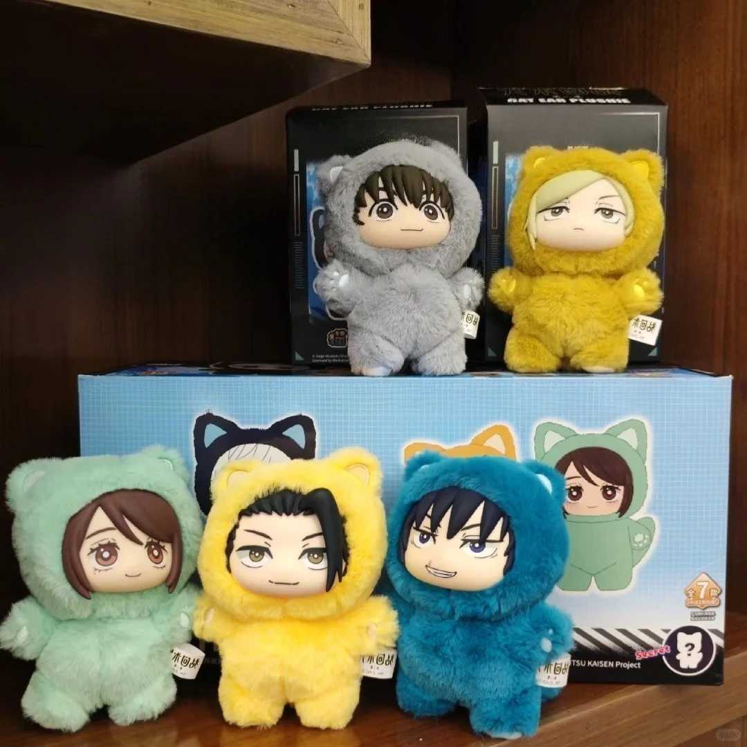 In Stock Genuine Eaki Jujutsu Kaisen Season 2 Cat Park Par Gojo Satoru Blind Box Plush Doll Bag Pendant Model CollectionXJ251024