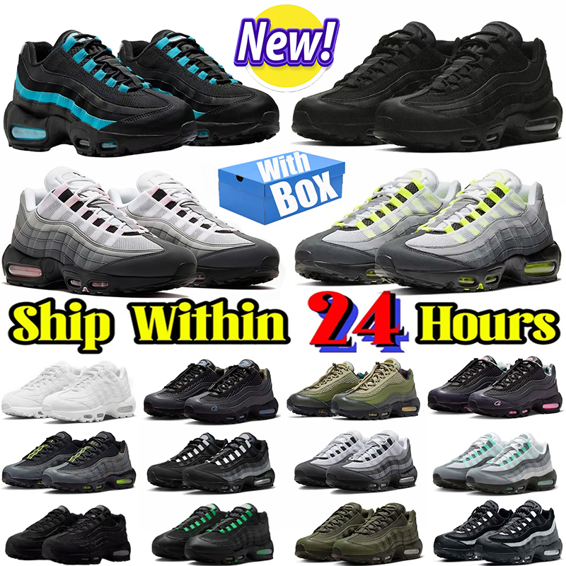 designer shoes Men shoes Running Shoes sneakers Neon Hyper Turquoise Triple White Greedy Volt Womens Mens Trainers Outdoor Sneaker With box 40-46