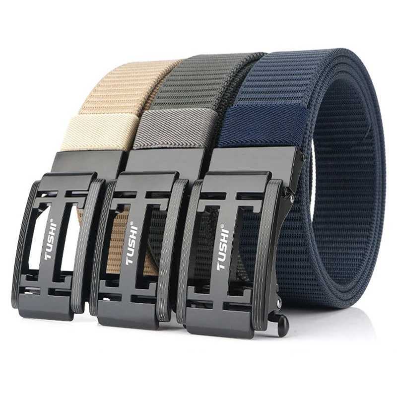 MEDYLA Belt Mens Outdoor Leisure Belt Nylon Military Army belt Outdoor Metal Buckle Training Hunting Belt BLL041 C251024