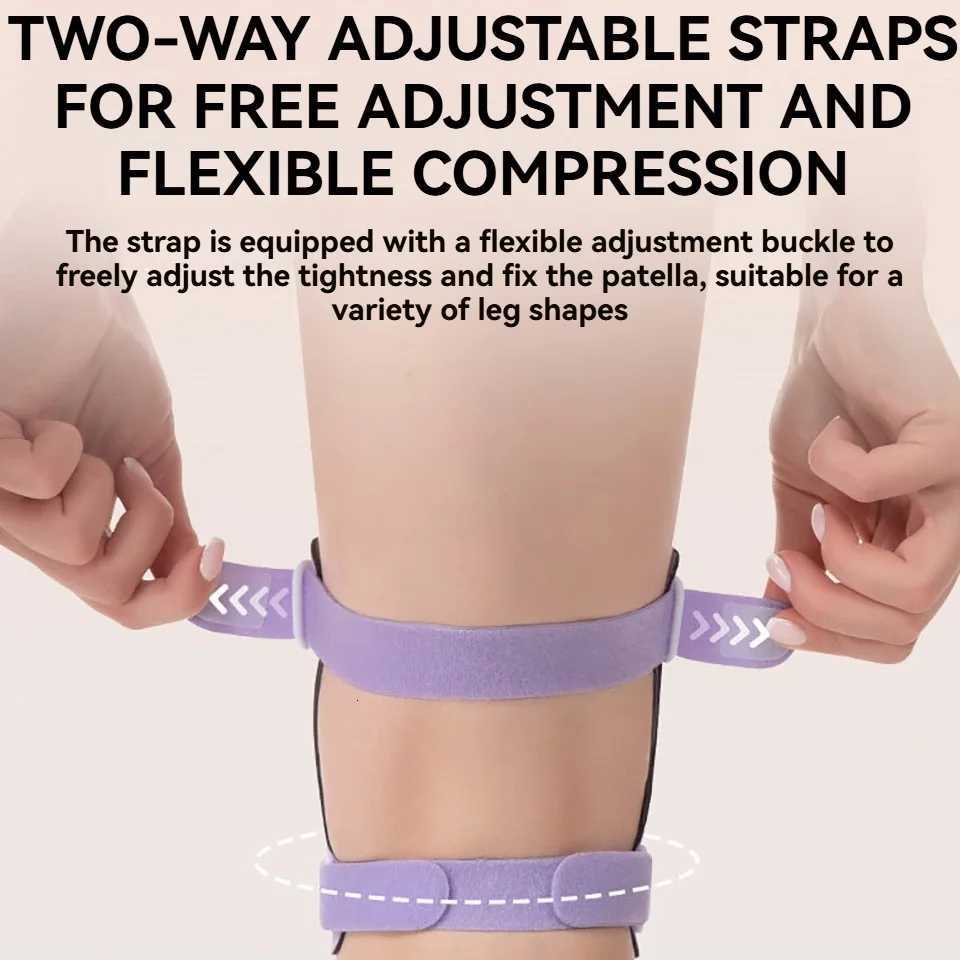 1Pcs Patella Strap Knee Joint Meniscus Sleeve Antisprain Patella Protection Strap Shockabsorbing Compression Brace BasketballW251024