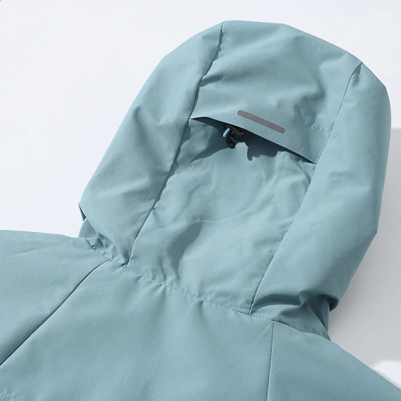 LNGXO Mens Waterproof SingleLayer Windbreaker Hiking Climbing Trekking Jacket Unisex Outdoor Sport Windproof Rain Coat 251018