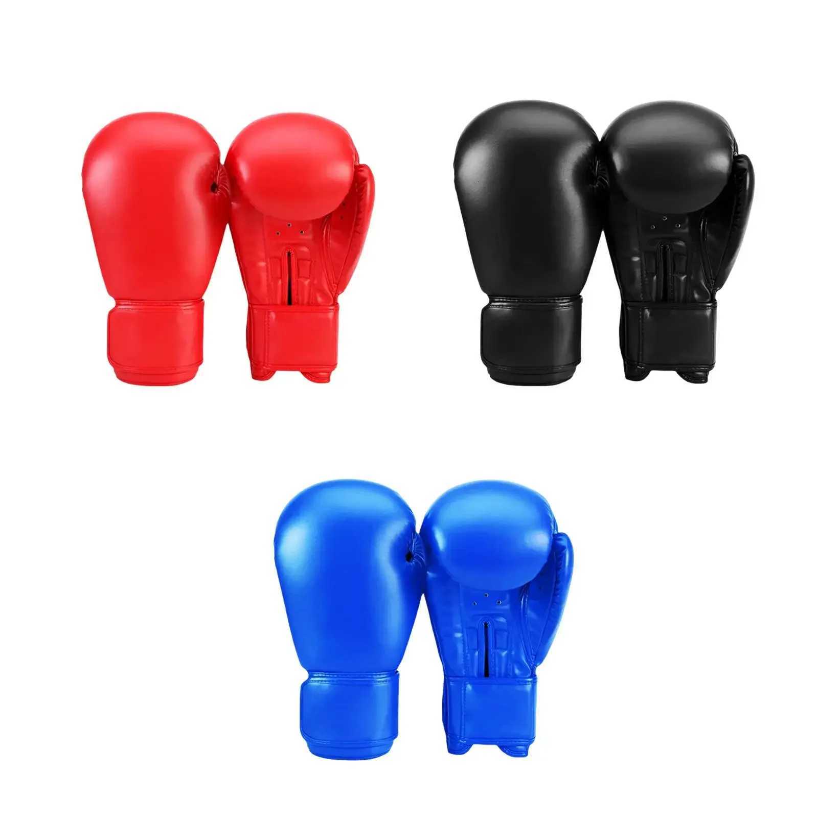 Adult Boxing Gloves Ventilation PU Leather Punching Bag Focus Mitts for Taekwondo Sparring Fitness Muay Thai Fighting Sports Y251023