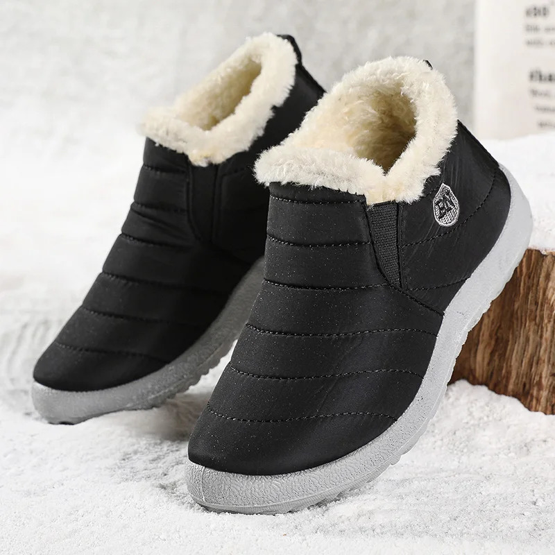 Men Boots Mens Winter Shoes Lightweight Fur Boots For Winter Man Shoes 2025 Waterproof Snow Boots Casual Botas Para Hombre251020