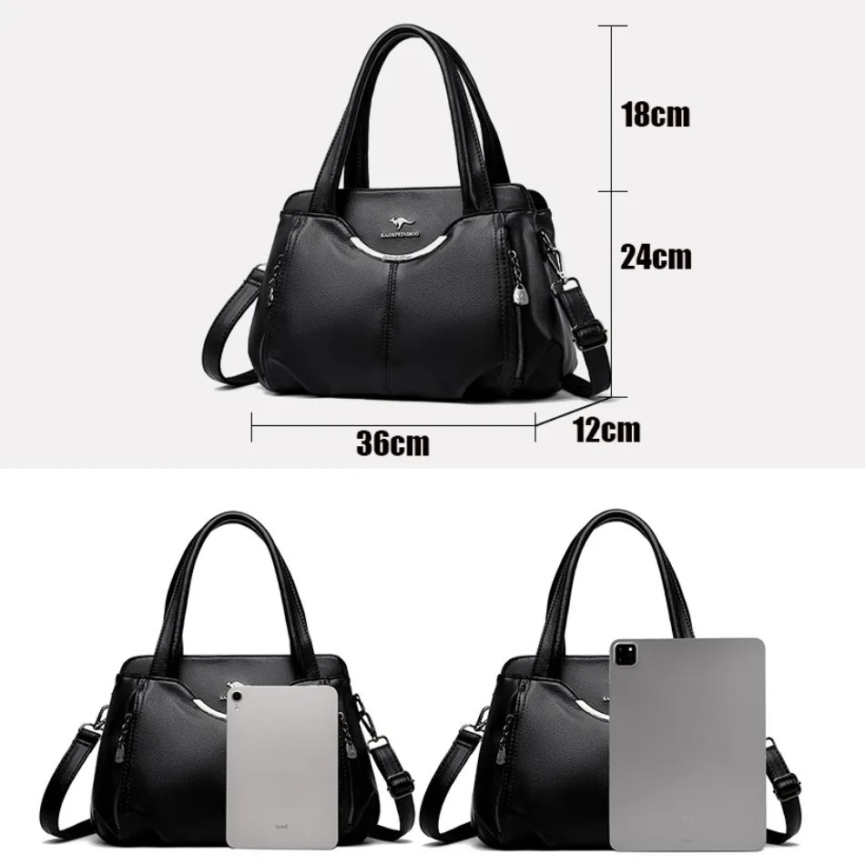 Handbags Women Bags er Soft Leather Crossbody Bags For Women 2024 Hight Quality Shoulder Tote Handbags Sac A Main 251023