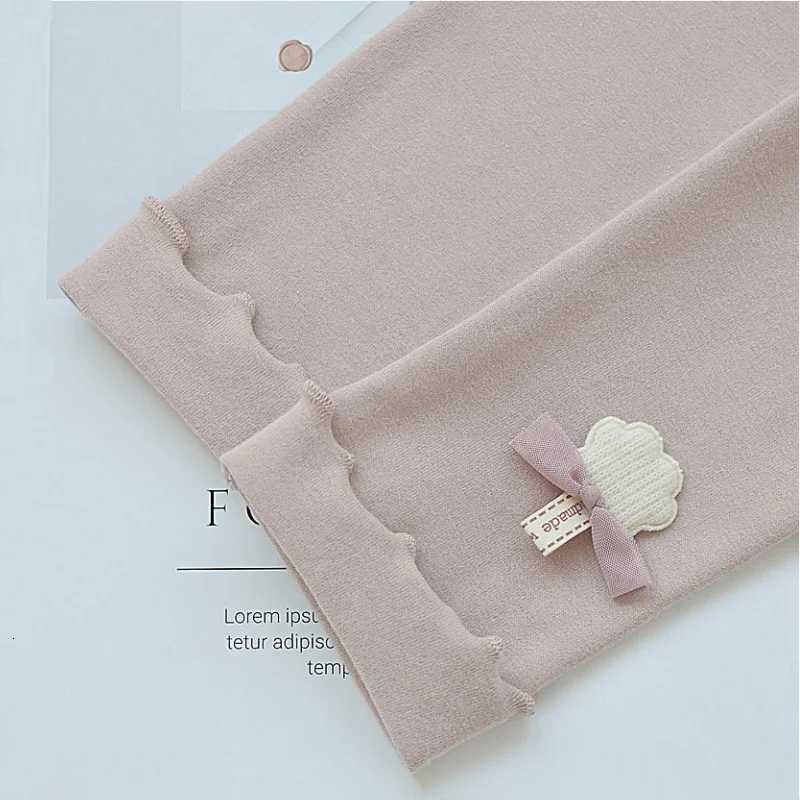 Kids Outwear Leggings For Girls Spring Autumn New Cotton Childrens Trousers 18Y Solid High Quality Skinny Baby Toddler PantsT251024
