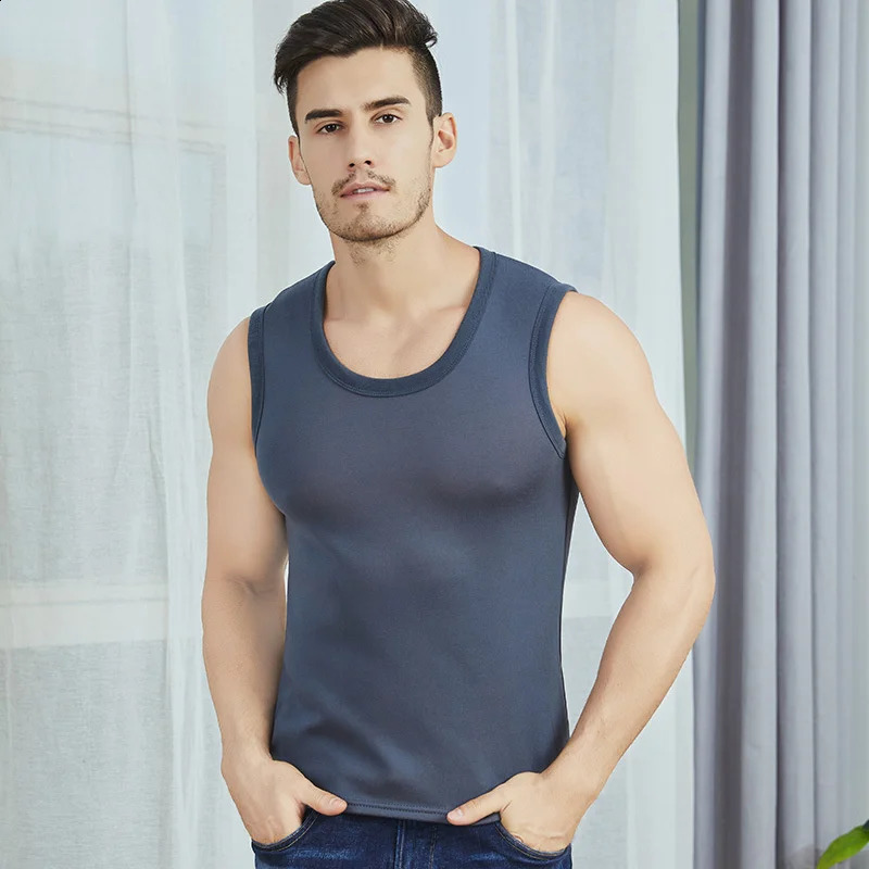 Men Thermal Undershirt Autumn Winter Warm Vest Comfortable Soft Clothes Thermal Underwear For Men Thermo Underwears Plus 251018
