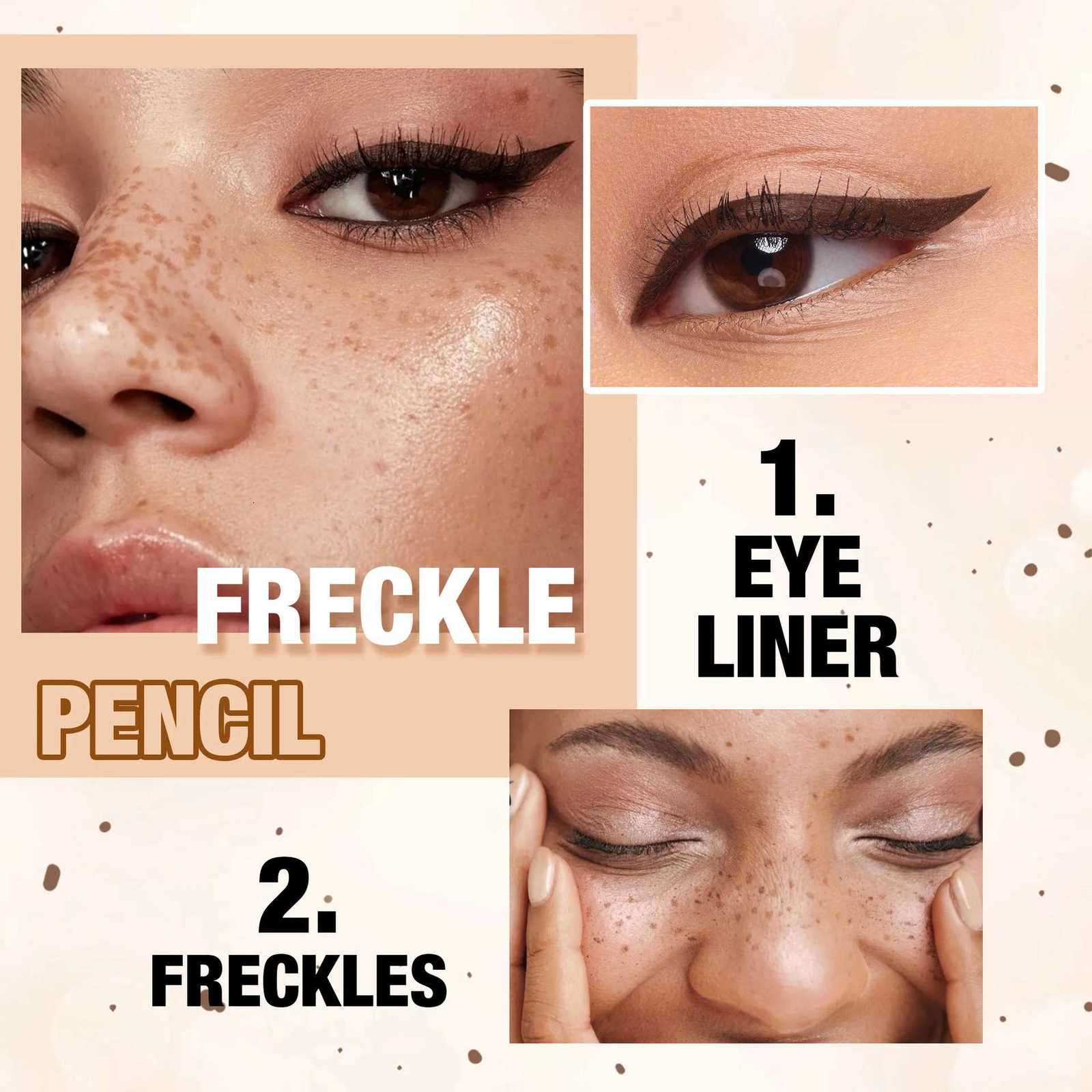 Waterproof Freckle Pen Natural Lifelike Simulation Fake Spot Long Lasting Face Dot Spot Pen Eyeliner Durable Makeup CosmeticsL251024