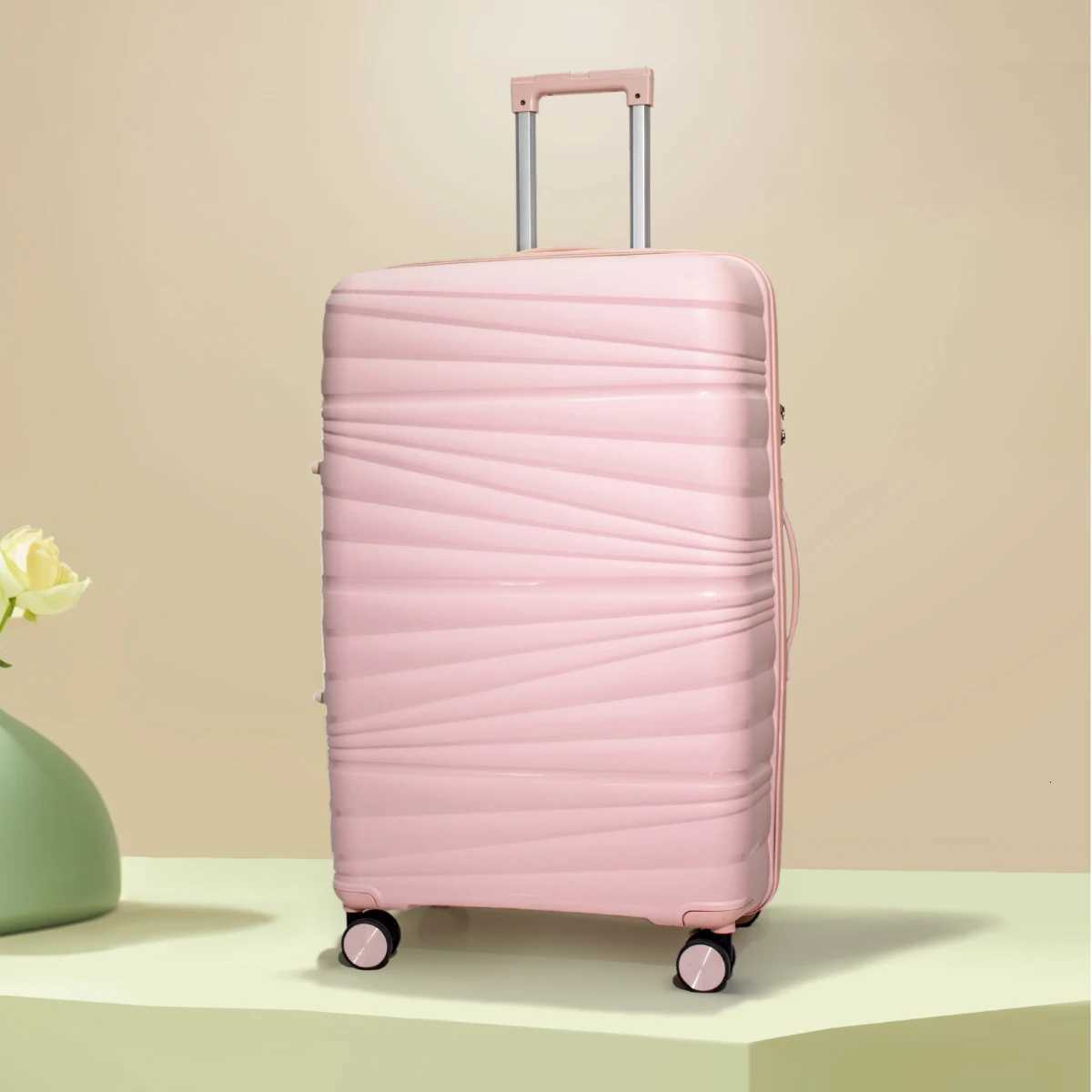 The Same Trolley Suitcase of the Star Large Capacity Lightweight Suitcase Universal Wheels Strong Durable and ThickenededW251024