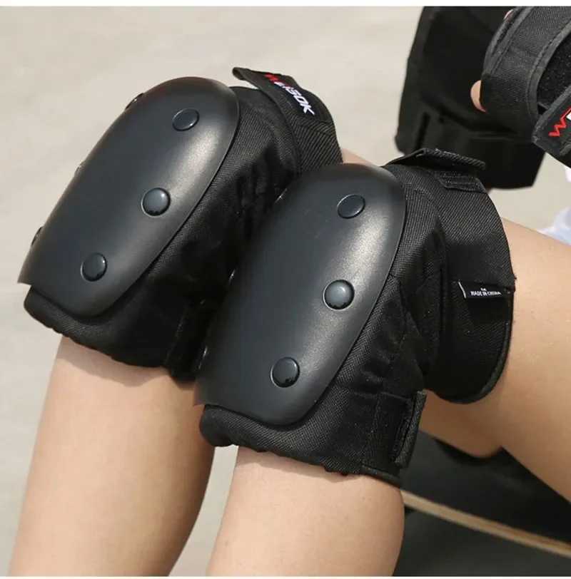 1Pair Professional Thicken Ski Snowboard Roller Skating Thicken Knee Guard Protector Brace Pad Sports Knee GuardW251024