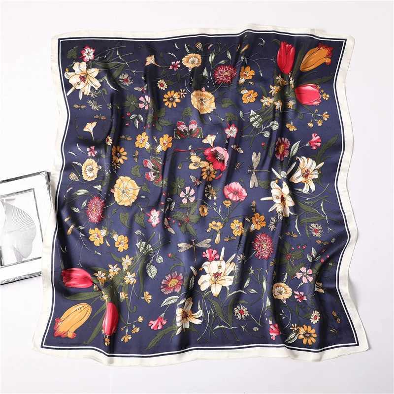 Luxury New Printed Scarves Wens Silk Scarf Spring and Summer ral Decorations Small Neckties Haiands Bags Wholes Y251024