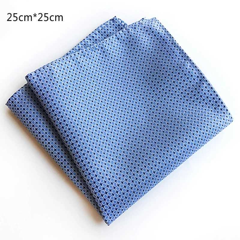 Luxury 25cm 25cm Mens Handkerchief Fashion Pocket Square Paisely ral For Men Hanky For Wedding Party Chest Towel Y251024