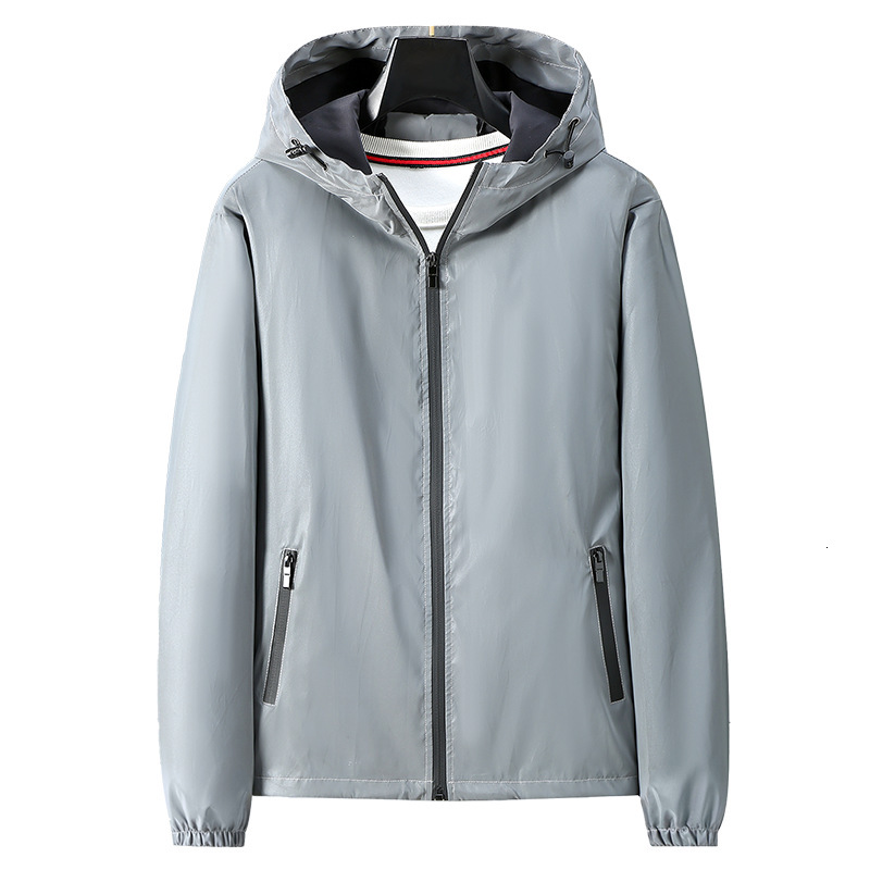2025 New Outdoor Designer Hoodie Jacket Tracksuit Men Polo Veste Coat Sports Casual Jacket Luminous Coat Men's Cross-border Hot-selling Reflectiv