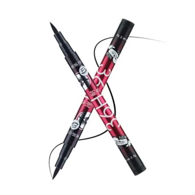 Black Liquid Eyeliner Make Up Waterproof Eyeliner Pencil 36H LongLasting Liquid Eye Liner Pen QuickDry No Blooming Makeup ToolL251024