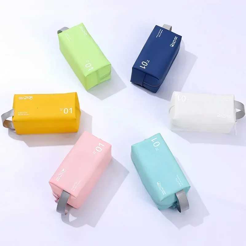 Travel Portable Cosmetic Bag Multifunctional Simple Lipstick Beach Makeup Pouch Women Waterproof Cases Toiletries OrganizerT251024