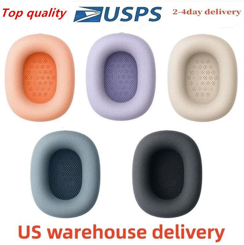 USA Stock For AirPods Max Airpods Pro 2 3rd 4 Earphones Airpod Bluetooth Headphone Accessories Solid Silicone Cute Protective Wireless Charging Box TPU Case