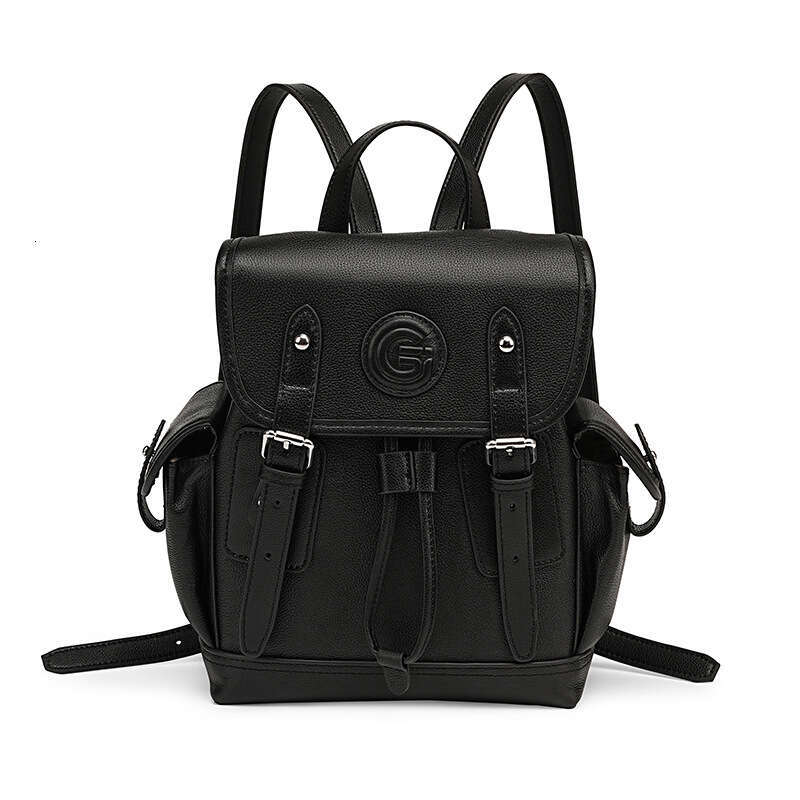 Genuine Leather Korean Style New Top Layer Cowhide Backpack For Women Anti Theft Storage Handbag Large Capacity Travel Bag High Quality