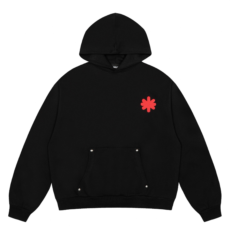 Black Grey Men's Plus Size Hoodies & Sweatshirts 2026ss