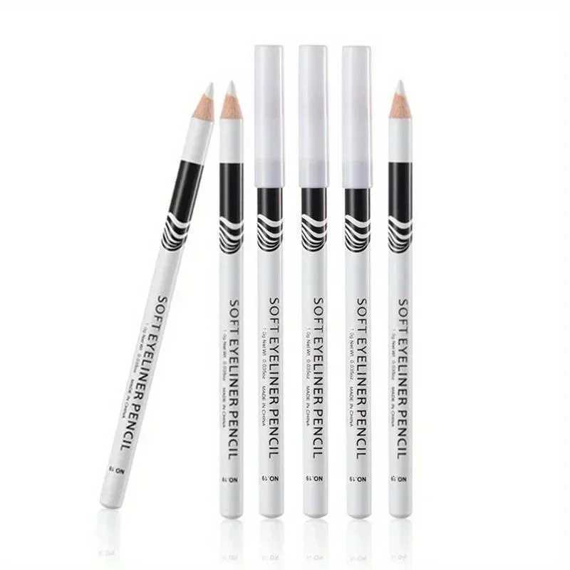 Eyeliner Pencil Eye Styling Pen Professional Portable Quickdry Eye Liner Pen White for Female Make Up Beauty Cosmetics ToolsL251024
