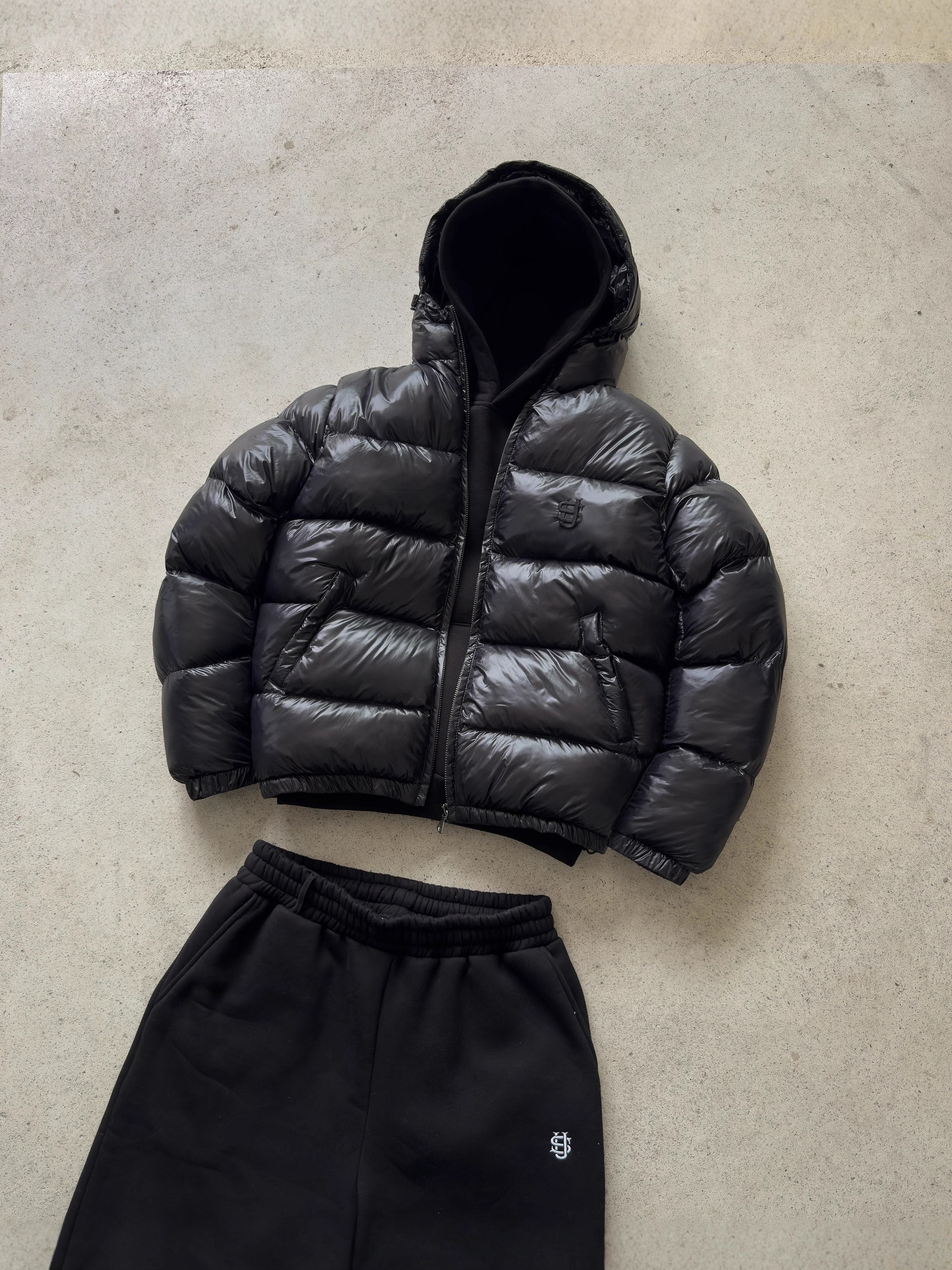 Men's Jackets Fashionable Shiny Warm Down Jacket Men High Street Fashion Clothing American Harajuku Y2K Casual Loose Zipper Hooded