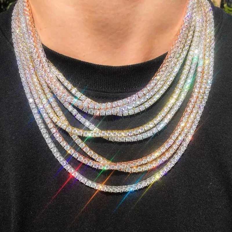 Elegant Cuban Chain Zircon Necklace Clavicle Chain CZ Diamonds Dazzling Shiny Bling Pendant Women Fashion Wedding JewelryXJ251024