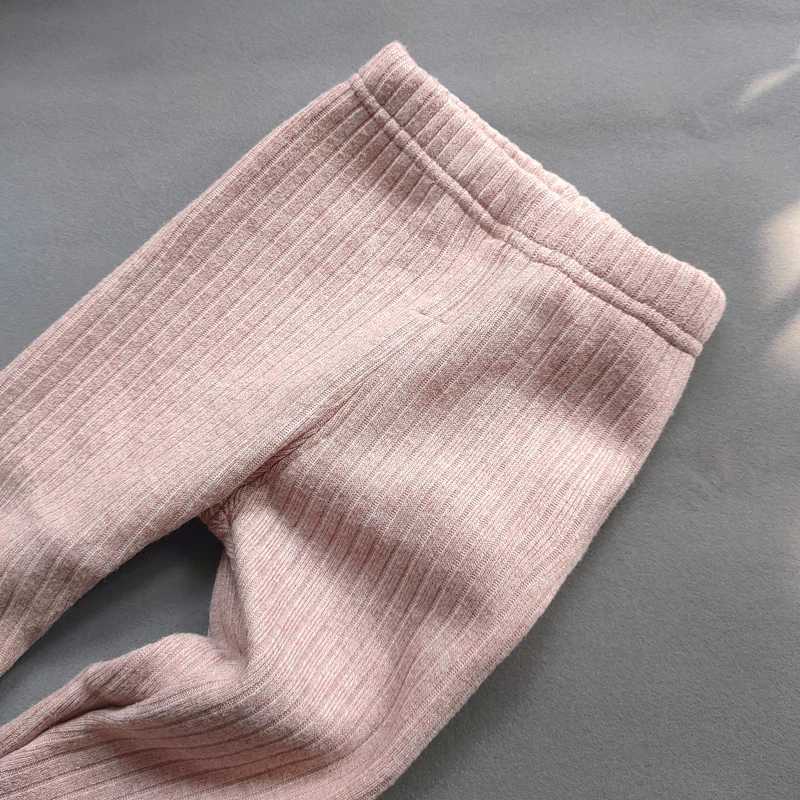 Cashmere Thicken Warm Childrens Pants for Autumn Winter Kids Girls Leggings Elasticity Slim Fleece TrousersT251024