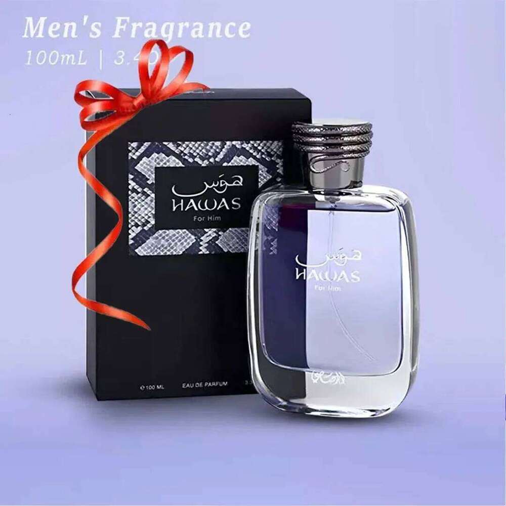 HAWAS for Him Eau De Parfum By Rasasi ORIGINAL | New Sealed 100ml 3.4OZ Perfumes Importados Original Feminino