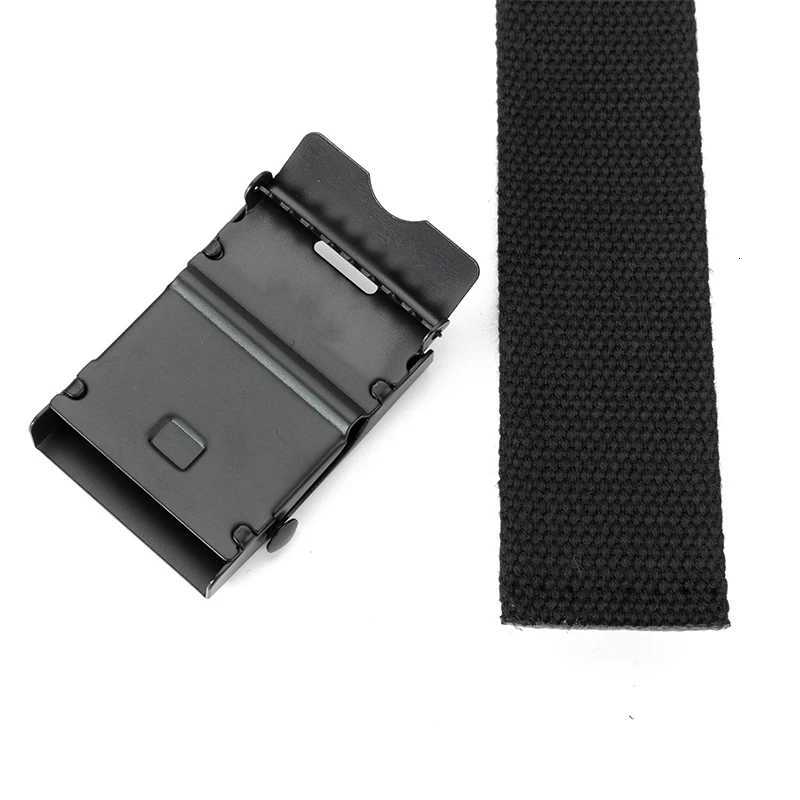 New Men Belt New Fashion Unisex Waist Belt Jeans Male Casual Luxury Canvas 38cm Webbing Waistband Ceinture Femme W251024