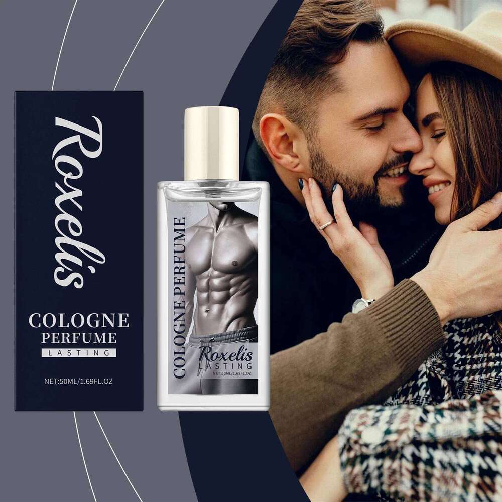 Roxelis Men's Cologne Perfume Eau De Toilette Spray Fresh Charm Date Leave Fragrance Elegant Gulong Water