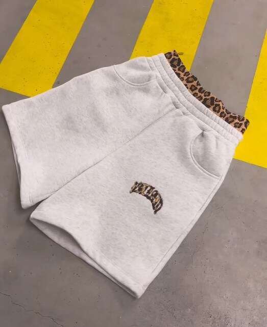 2025 New European Trendy Brand High-Quality Leopard Print Casual Sports Hoodie for Men and Women