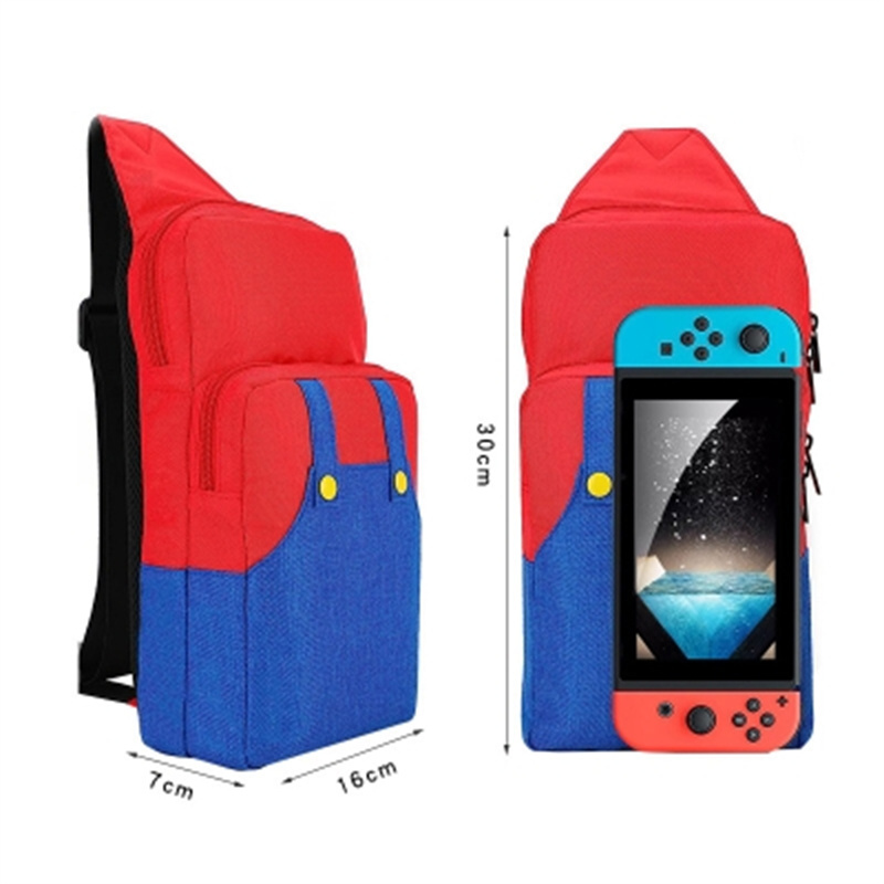 Nintendo Switch Crossbody Bag Oled Game Console Protective Case Travel Suitcase Shoulder Storage Console Base Game Accessories Shoulder Bag