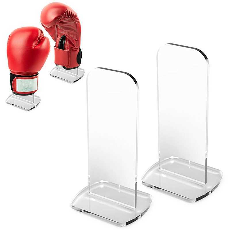 2 Pcs Acrylic Boxing Glove Displays Support Showing Shelf Family Collection Autographed Glove Racks Y251023