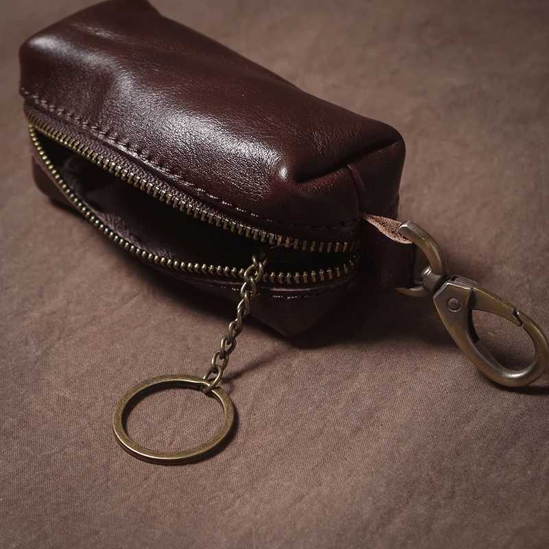 GURO Luxury High Quality Genuine Leather Car Key Vintage Men and Women Waist Hanging Cowhide Key Case Housekeeper Home Organizer Z251023