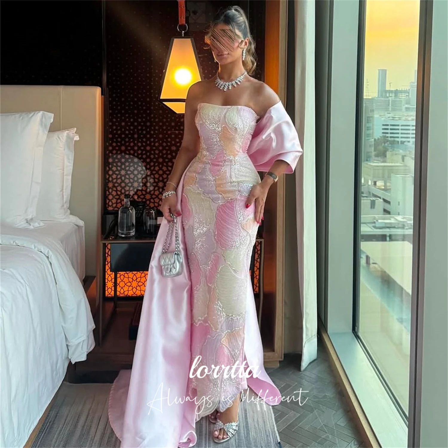 Lorrtta Customized Special Occasion Dress Evening Dresses Woman Happy Sharon Dresses Mermaid Prom Dress 251023