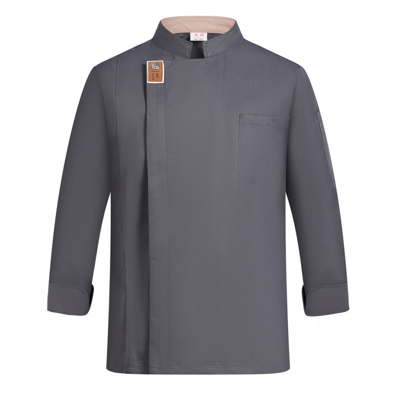 Hotel chef's clothing, work clothes, long and short sleeved ice silk cotton, customized catering kitchen clothes