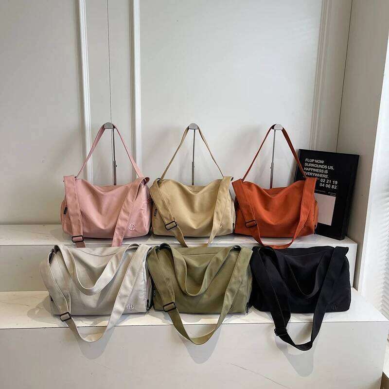 Women Waterproof Nylon Multilayer Crossbody Bags Ladies Large Capacity Fiess Purse Female Casual Shoulder Travel Sport Bag