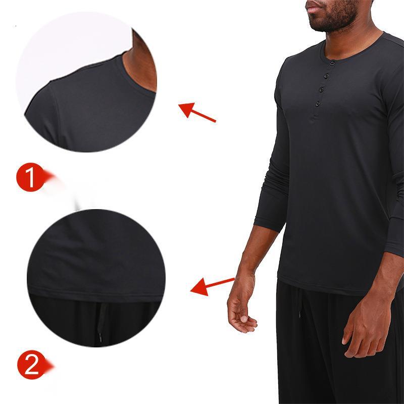 Long Sleeve Fitness Clothing for Men, Outdoor Sports Running Quick-Dry Breathable Basketball Training Fitness Wear, Breathable Quick-Dry