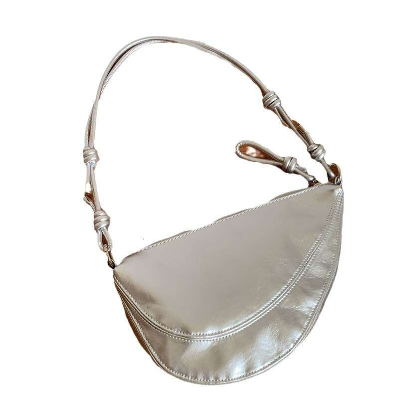 2025 New Niche Underarm for Women Summer High-end Fashion Baguette Casual Commuter PU Shoulder Bag
