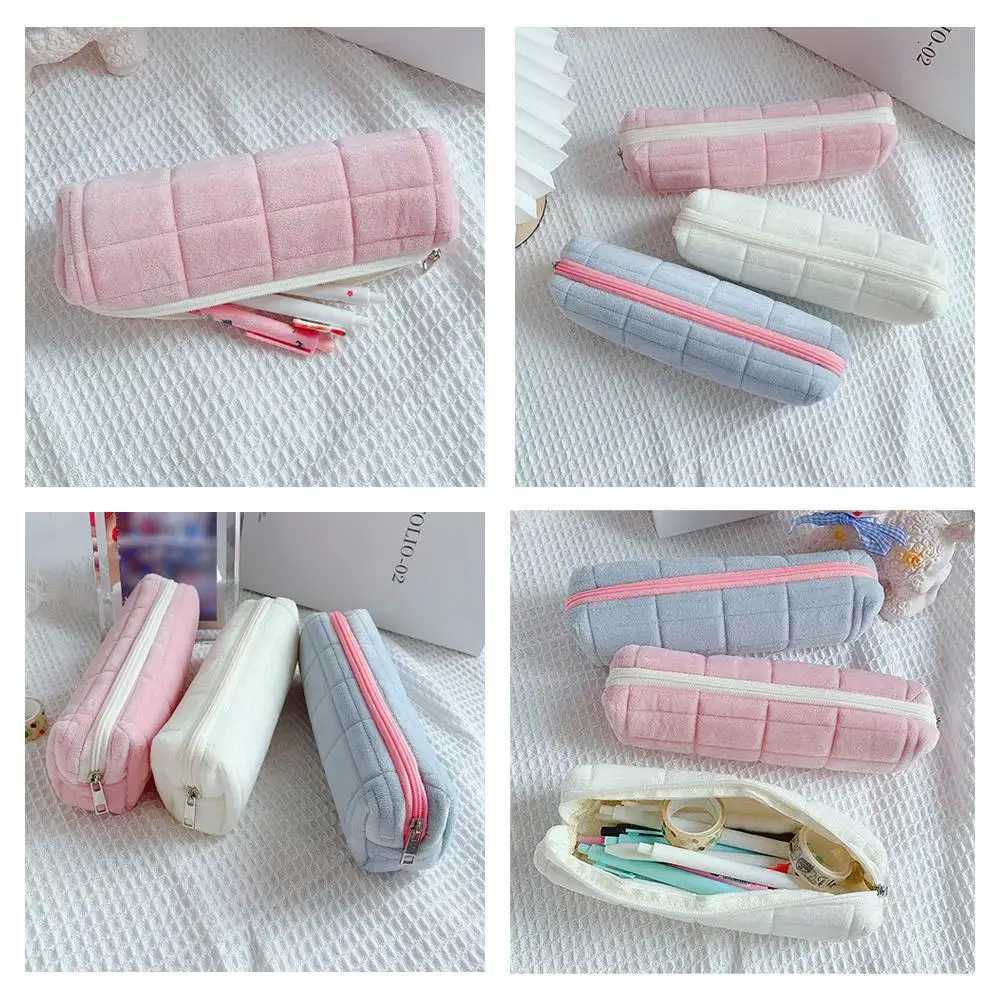 Pencil Cases Cosmetic Japanese Style Cute Pillow Bag Multifunctional Cosmetic Pouch Pen Storage Bag Women Makeup HandbagsT251024