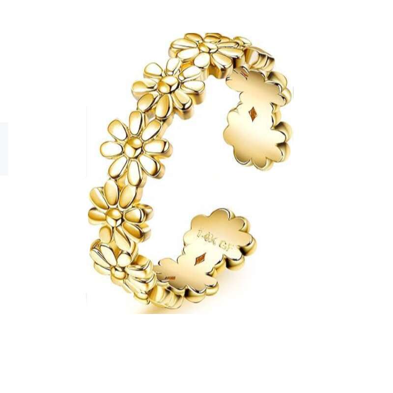 Designer luxury rings Adjustable opening Zircon inlay Fashion Trendy High-End Toe Ring copper plated with 14K gold Festival vacation gift