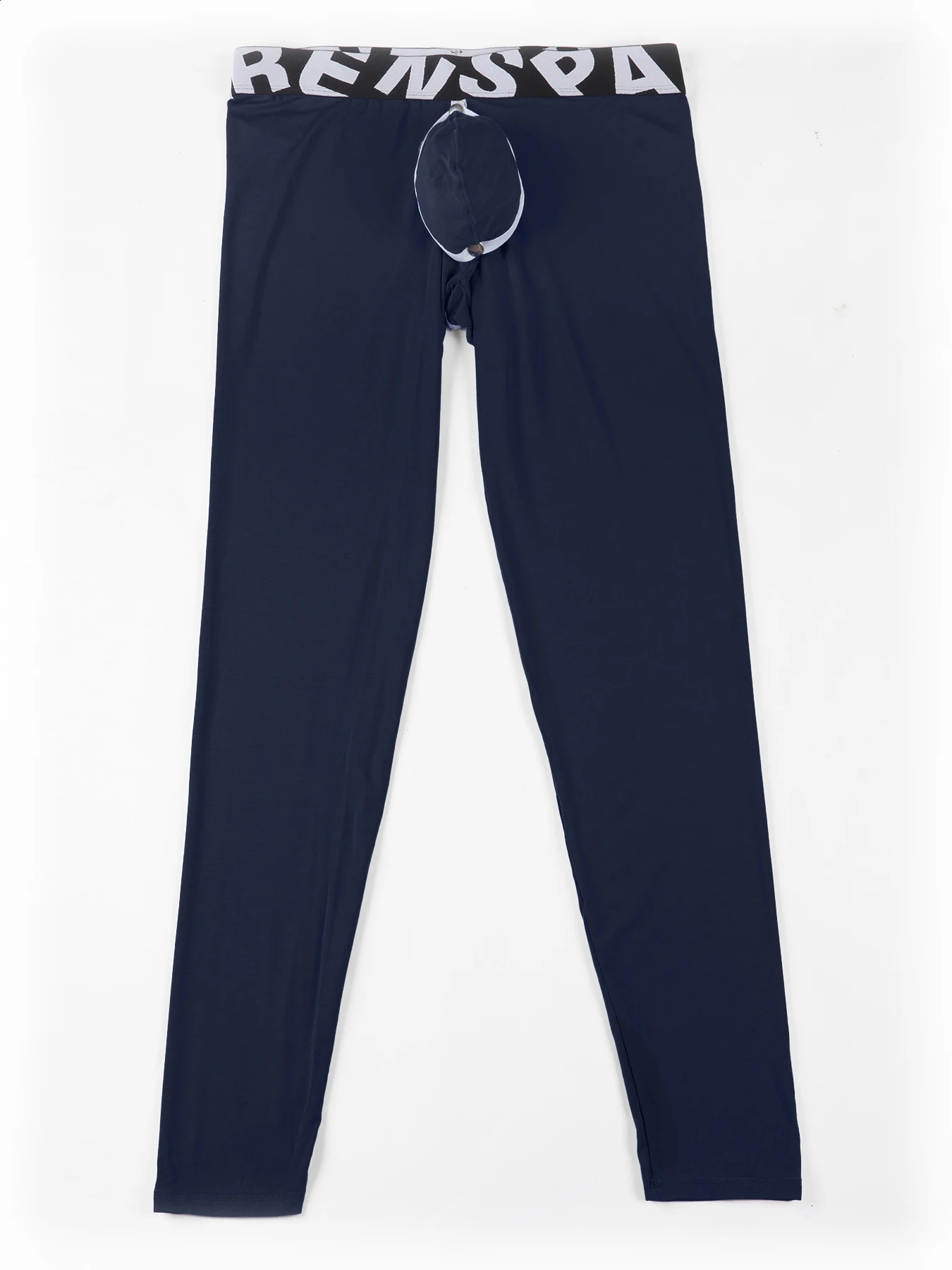 Men Thermal Underwear Winter Warm Long Johns Pants Sexy Open Crotch Butt Penis Pouch Backless Soft Legging Tights 251018