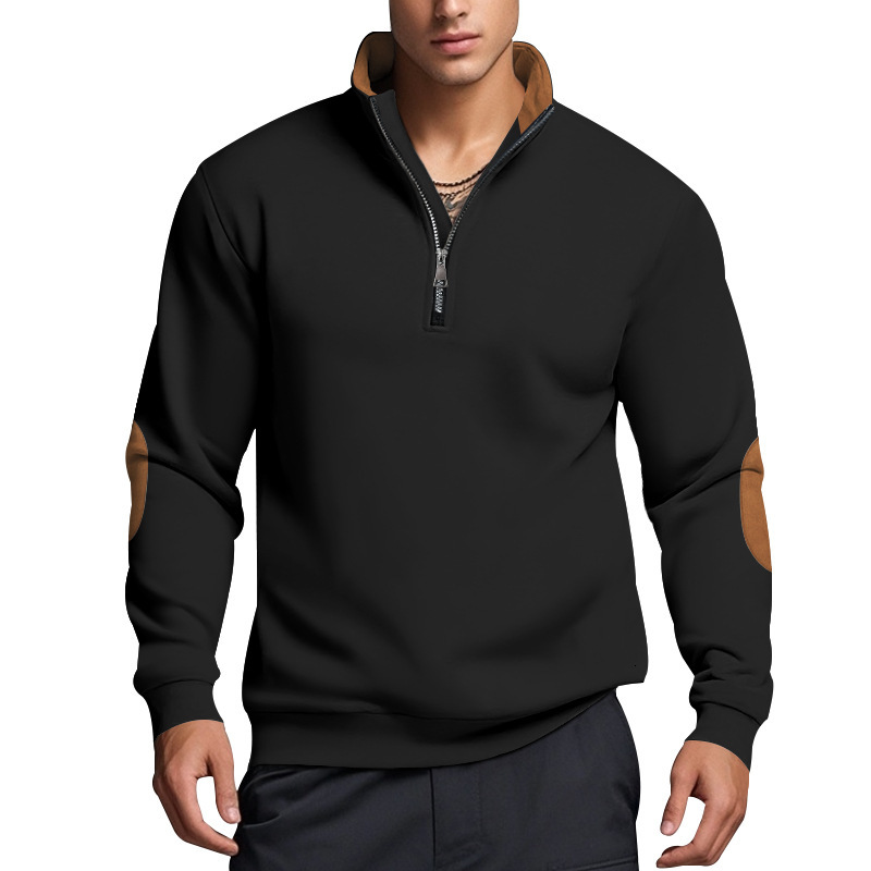 Cross-border Amazon TK Designer Hoodie Jacket Tracksuit Men Polo Veste Coat Hot-selling Autumn New Men's Casual Pullover Zipper Sweatshirt Henry 