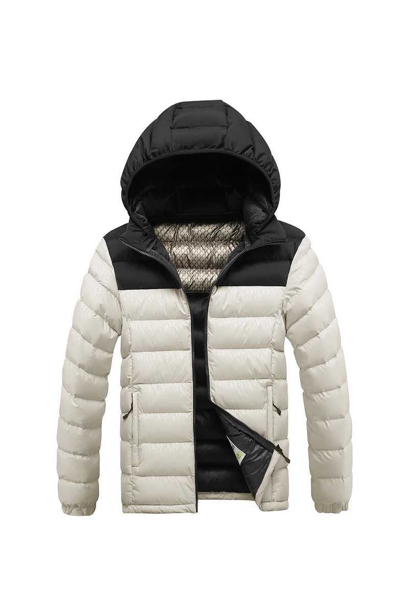 Mens Clothing Mens New Winter Parkas Korean Version Slim Fit Warm Parkas Detachable Cap Casual Comfortable Mens Top Jacket Z251024