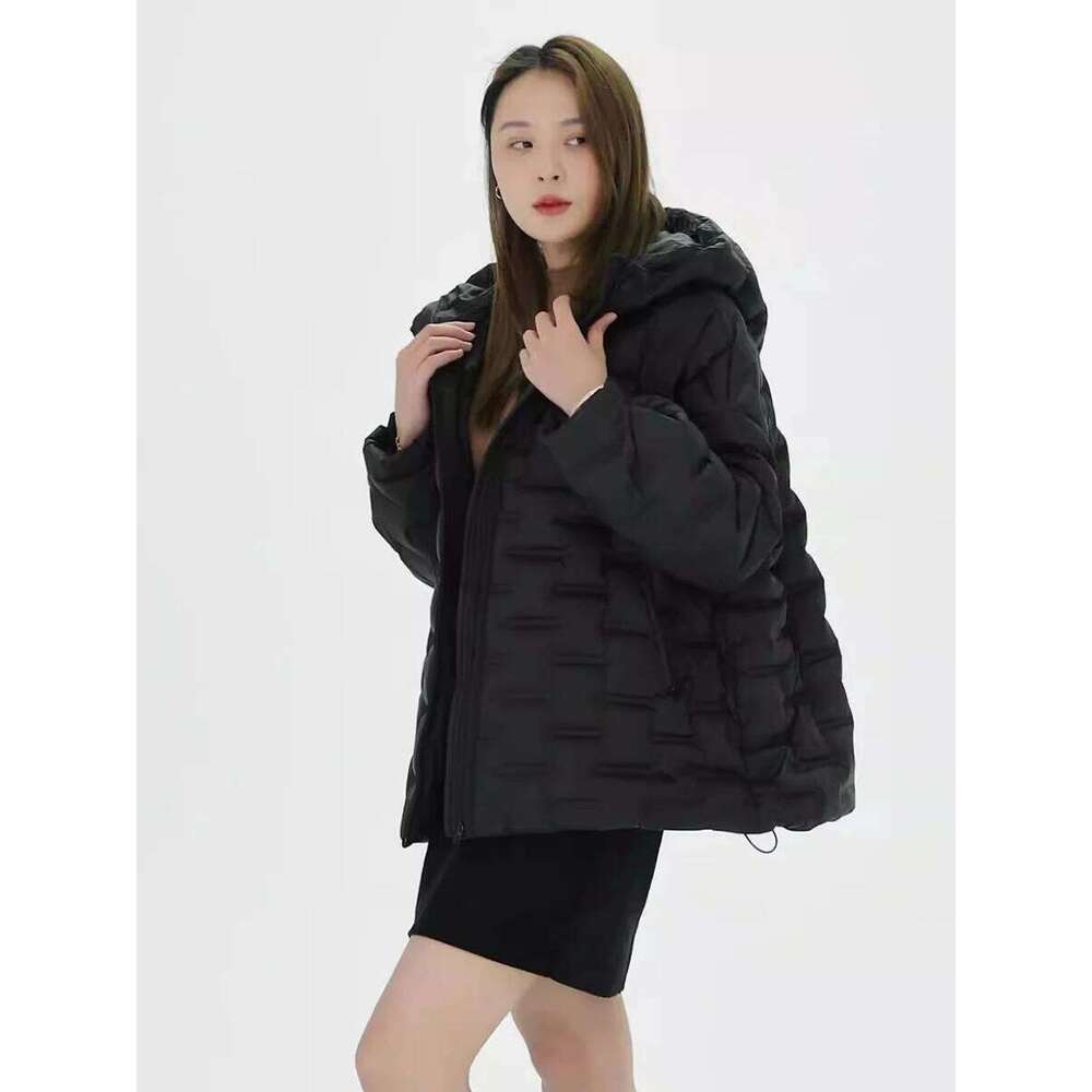 Schinteon Women Light 90% White Duck Down Jacket Casual Loose Over Size Autumn Winter Outwear With Hood Top Quality Coat 2025 Womens Coat