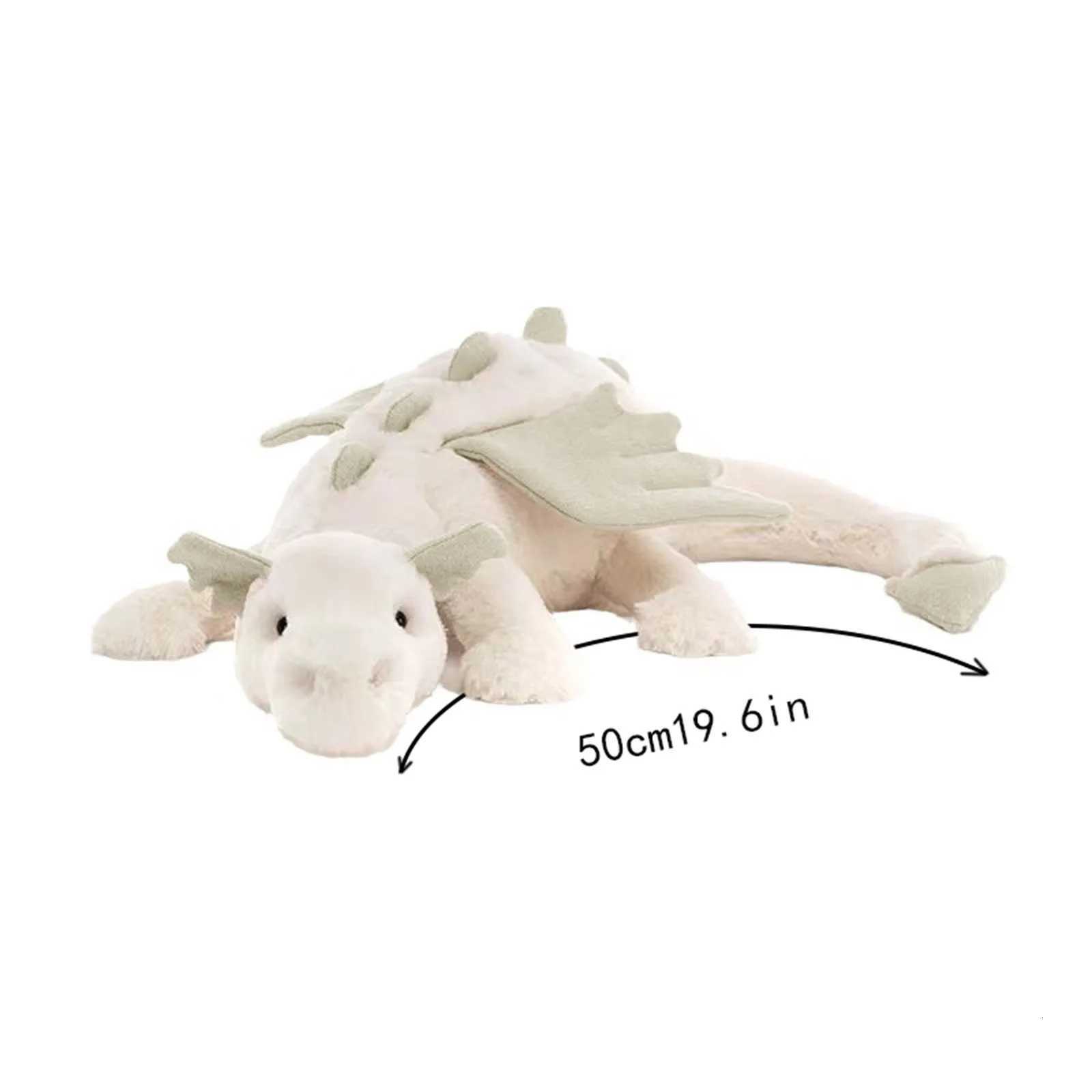 50cm sky flying dragon plush toylarge snow dragon plush doll throw pillow cute soft stuffed toyschildrens birthday gift Z251024