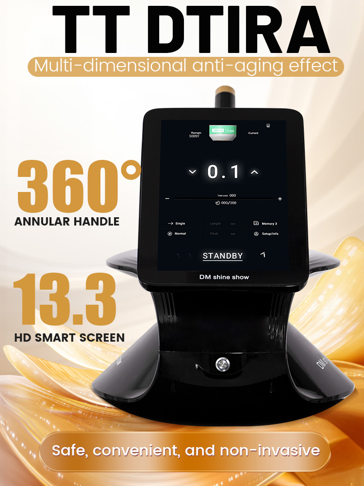 Hifu Ultrasonic Facial Tool - Collagen-Activated Firming Device - Contour Tightening + Anti-Age Rejuvenation