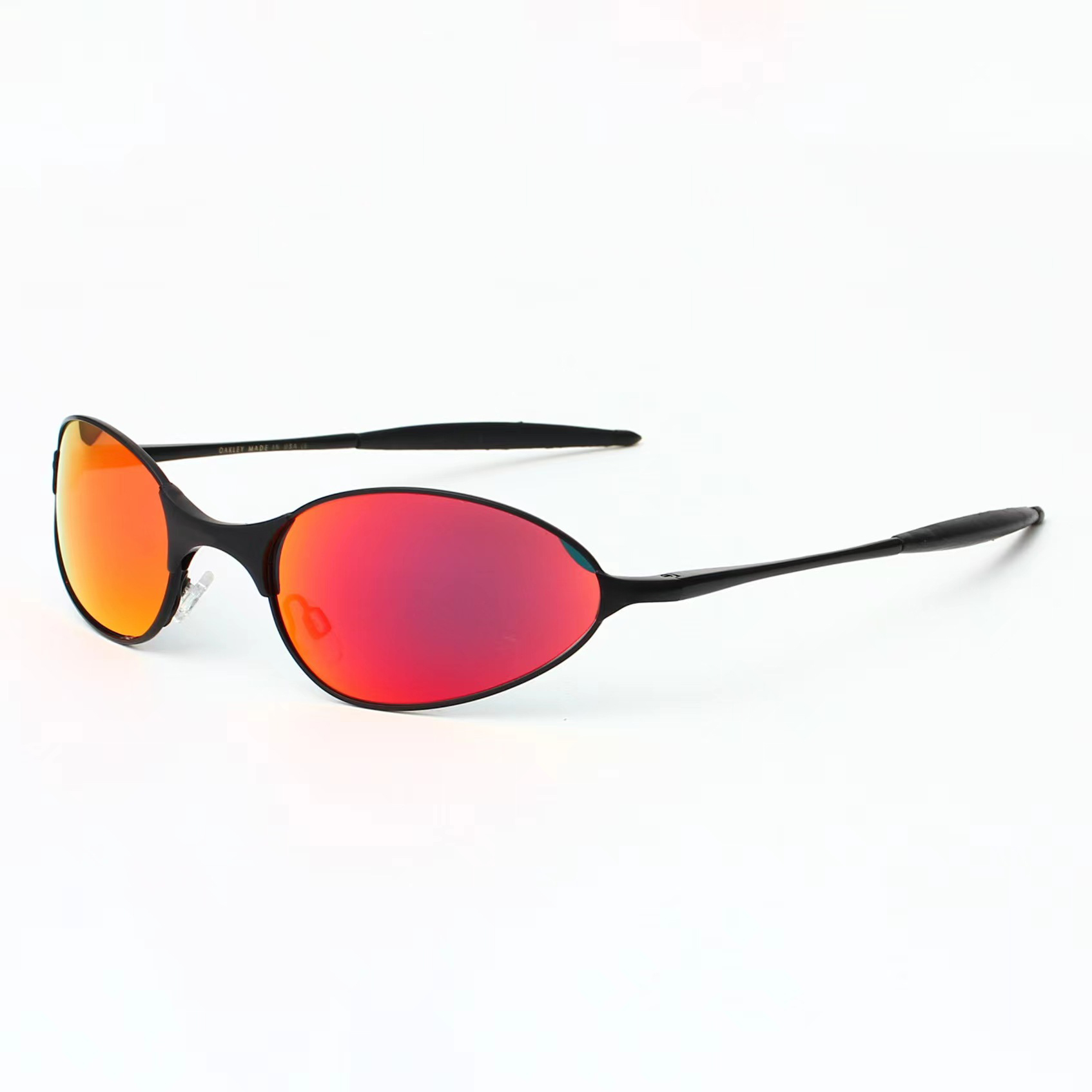 2025 Cross border Europe and America UV resistant sunglasses, men's trendy metal outdoor sports cycling sunglasses