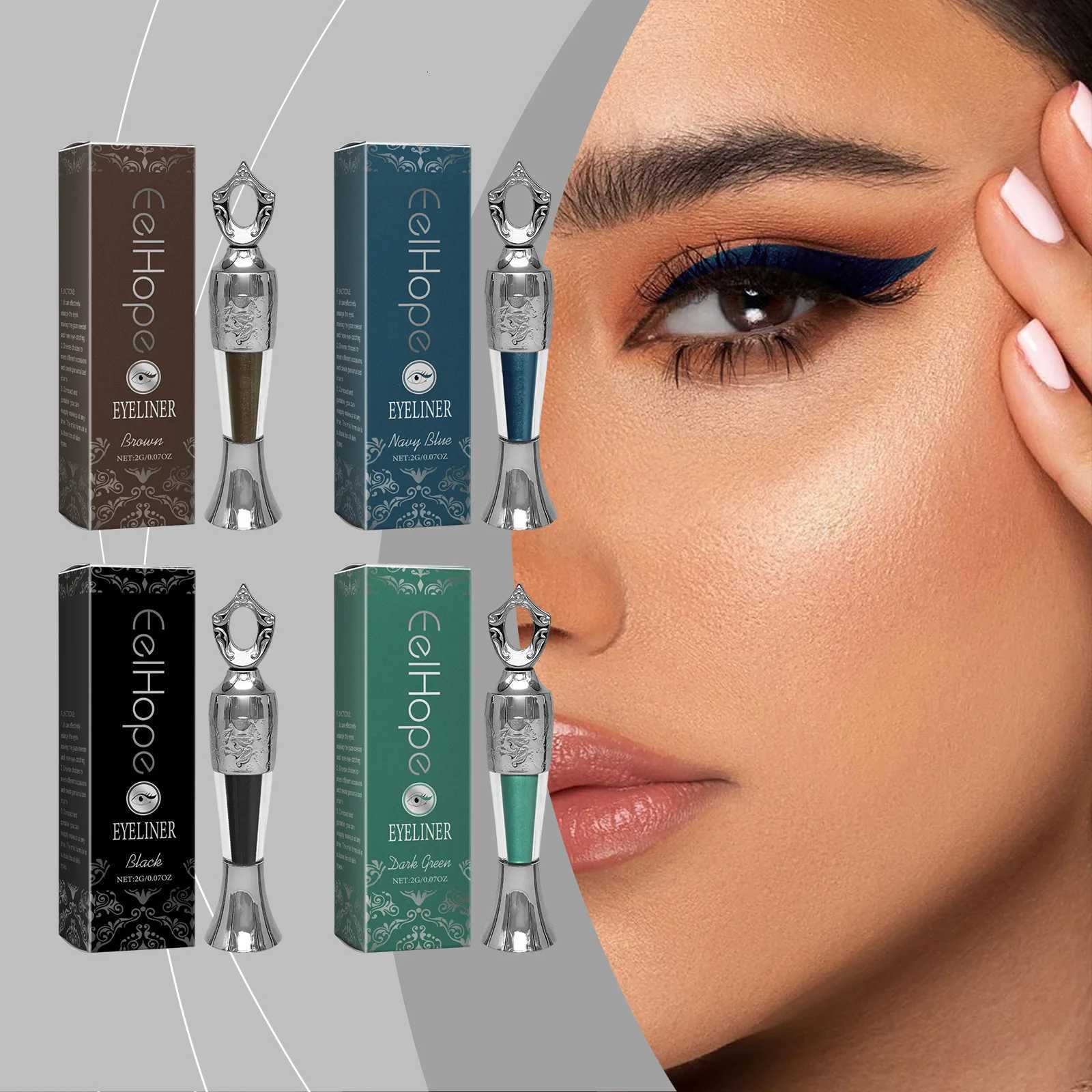 Eelhope 2g Colorful Makeup Eyeliner Travel Size Lasting Waterproof No Smudge Makeup Smooth Matte Beauty Eyeline Eye Shadow PenL251024